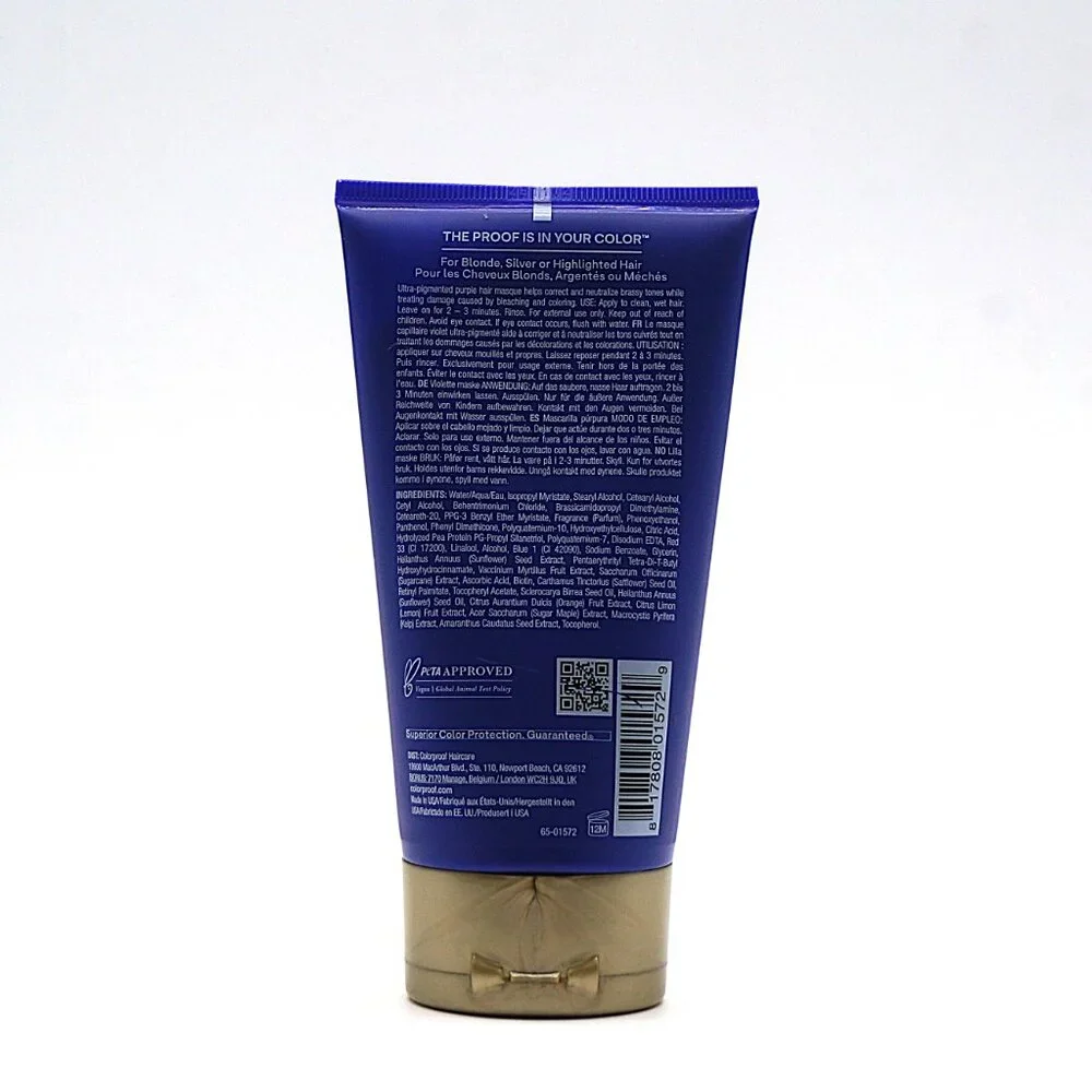 ColorProof Weekly Blonde‎ Masque 5.2 oz NEW
